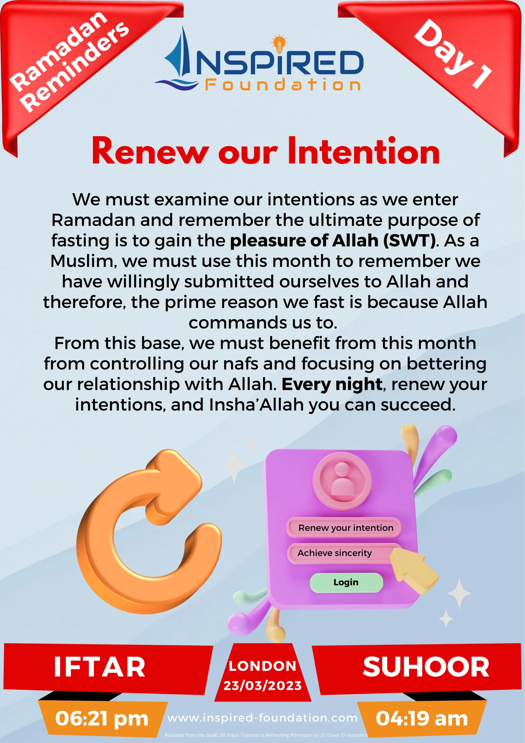 Ramadan-2023 (Day 1)