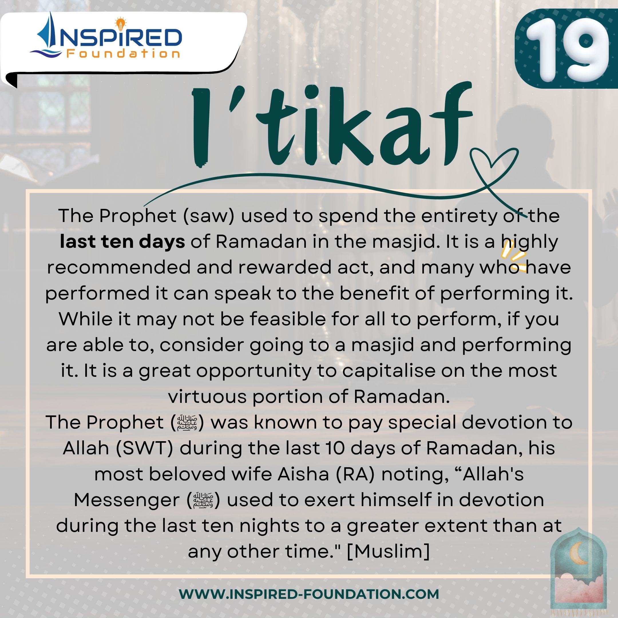 Ramadan Daily Reminder (Day 19)